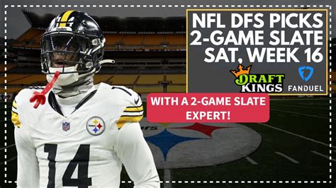 best fanduel lineup week 16|FanDuel NFL DFS Lineup Picks (Week 16): Daily Fantasy.